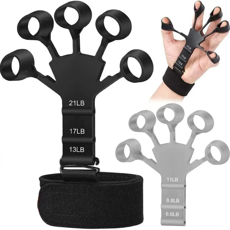 Finger Gripper Finger Exerciser Guitar Finger Exerciser 6 Resistant Levels Recovery Physical Tools Hand Strengthener For Patient